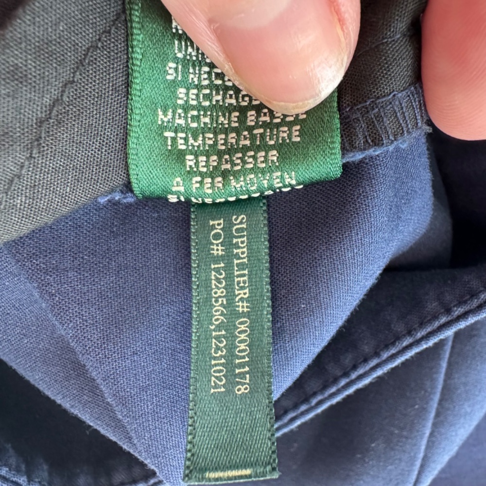 Ralph Lauren Women's 2P Navy Sailor Pant - Picture 11 of 12